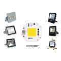 100W LED Chip High Power COB Welding Free for Spotlight Floodlight 220V Integrated Light Beads Aluminum White Warm. 