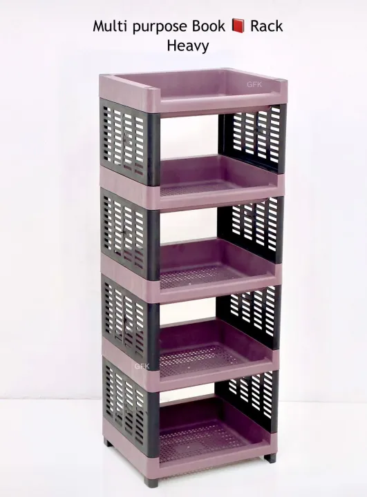Plastic%20Book%20Storage%20Display%20Rack%20Shelf%20Cabinet%20Unit%20Organizer%20(Multicolor)%20-%20Image%204
