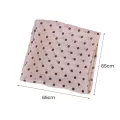 Women Scarf Dot Print Thin Neckerchief Breathable Neck Decoration Chiffon Collar Scarf Lady Head Neck Square Scarf. 