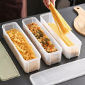 Fresh Box Noodle Plastic Food Preservation Sealed Box Rectangle Fruit Container Refrigerator Storage Kitchen Supply Home Tool. 