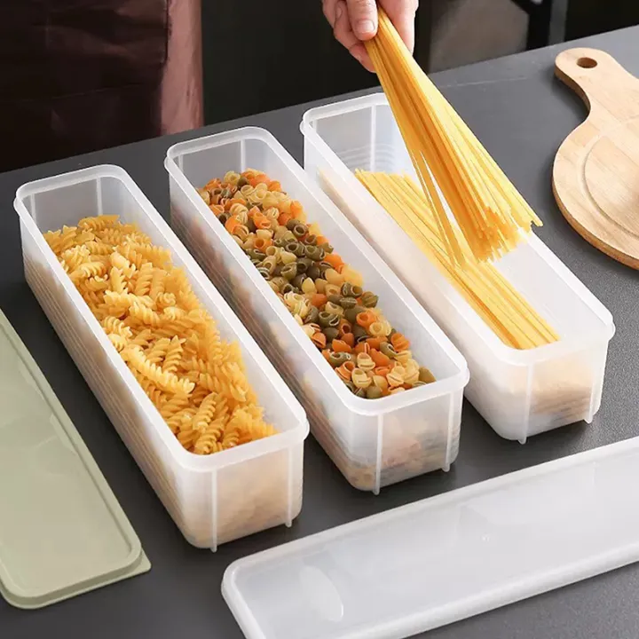 Fresh%20Box%20Noodle%20Plastic%20Food%20Preservation%20Sealed%20Box%20Rectangle%20Fruit%20Container%20Refrigerator%20Storage%20Kitchen%20Supply%20Home%20Tool%20-%20Image%206