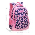 [School Bag] Girls 1-3-6 Grade Cartoon Cute Princess Backpack, Children's Kids Backpack. 
