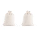 12Pcs Small Cotton Drawstring Bags for Wedding DIY Craft Soaps Herbs. 