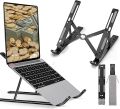 High Quality Alloy Stainless Steel Adjustable 11 - 17 inch Notebook Holder Bracket Laptop Stand. 