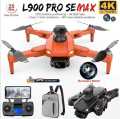 L900 Pro SE MAX GPS Drone 4K Professional Dual HD Camera 5G WIFI 360° Obstacle Avoidance Brushless Motor Rc FPV Quadcopter Original Drone. 