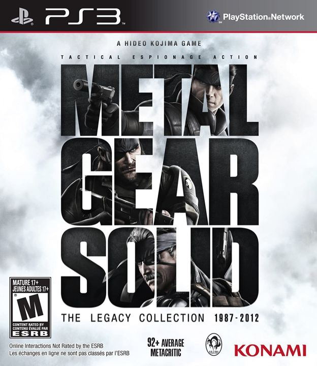 Metal Gear Solid Legacy Collection for PS3