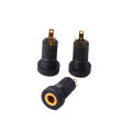 5Pcs 3/4Pin PJ392A Audio Jack Socket 3.5MM Headphone Female Socket Connector With Nut 3/4 Pole Stereo Audio Socket Zhongweirui. 