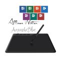 GAOMON S620 Drawing Graphic Digital Tablet with Shortcut Keys and 8192 Level Battery-Free Pen for Drawing Game OSU Supports Windows/Mac/Android (6.5 x 4|). 