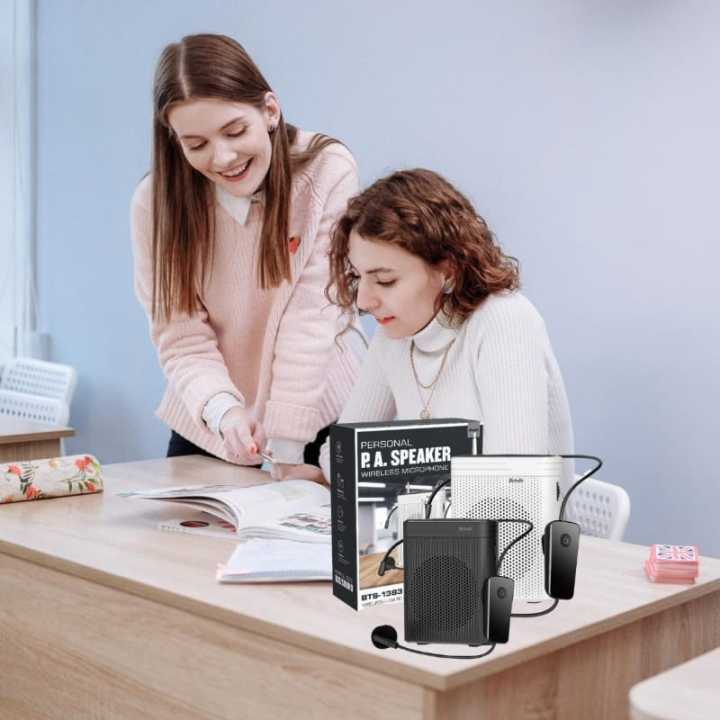 BTS-1383%20Wireless%20UHF%20Headset%20Microphone%20with%20Portable%20Speaker%20-%20Image%204