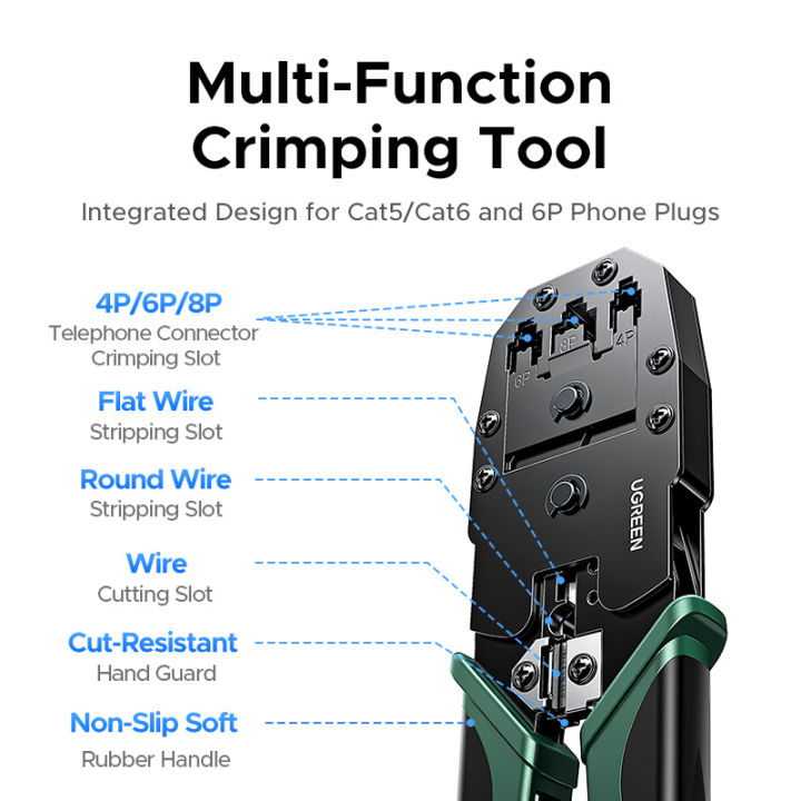 UGREEN%20RJ45%20Network%20Line%20Pliers%208p%207P%206p%204p%20Network%20Crimping%20Tool%20and%20Network%20Lan%20Cable%20Tester%20Lan%20Tester%20with%20battery%20Insulated%20Wire%20Strippers%20Pliers%20Internet%20Cable%20Crimping%20Wire%20Cutter%20-%20Image%208