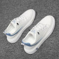 2023New Summer White Shoes Korean Style Trendy Wild Sneakers StudentsinsSports Casual White Shoes Men. 