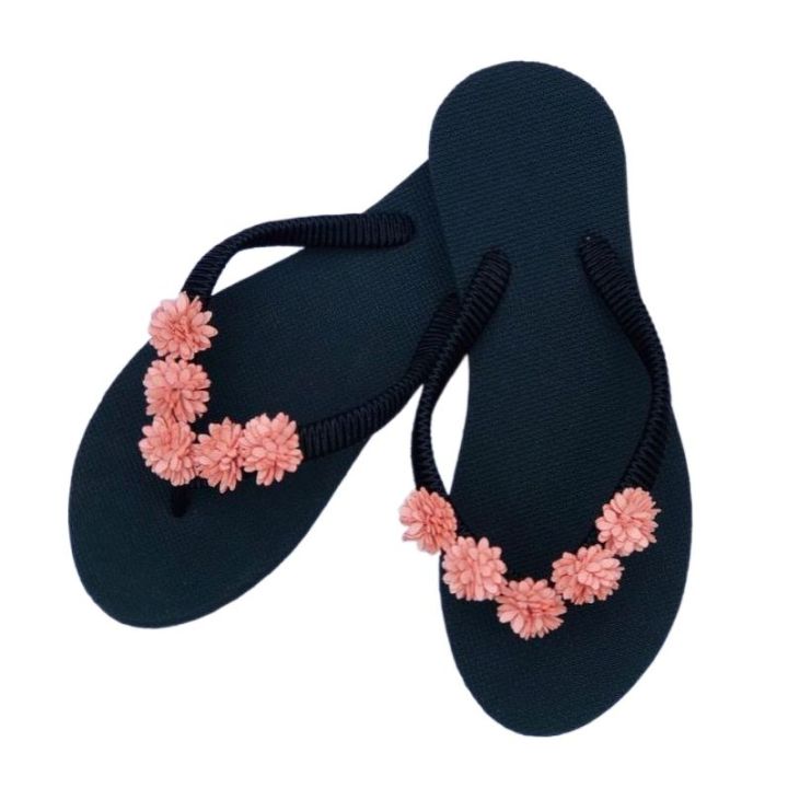Daisy Flowers Ladies Slippers /Flip Flops