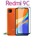 Lini Perfect Redmi 9C Screen Protector Full Covering Extra Protection Full Glue 9D Tempered Glass Mi Xiaomi for Redmi9C. 