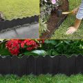 40Pcs Garden Landscape Edging Border Lawn Edging Decorative Landscape Fence Border for Yard Lawn Flower Bed Border Red. 