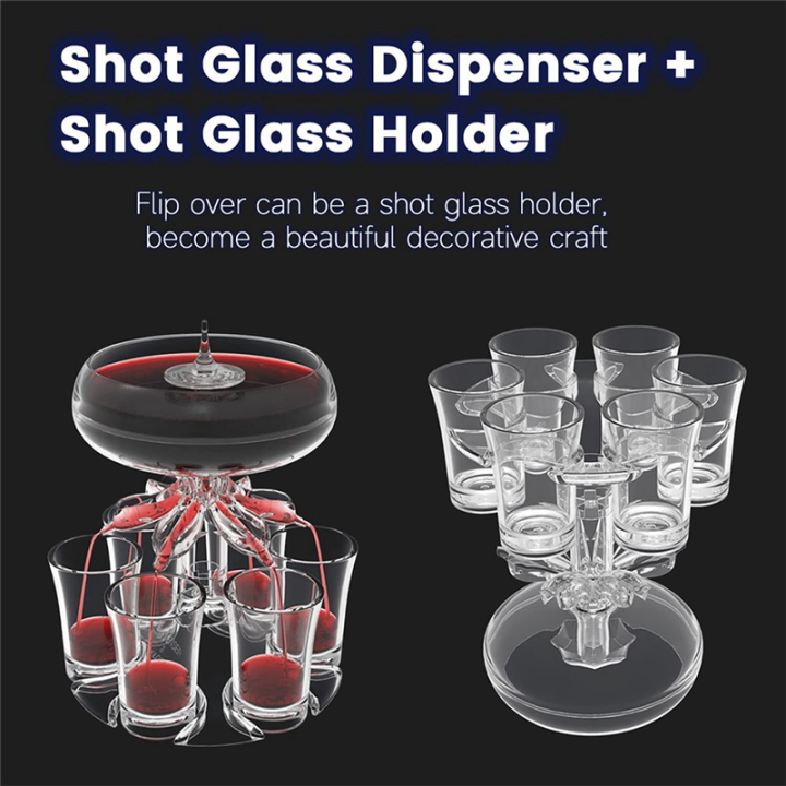 Party%20Drink%20Dispenser%20with%206%20Shot%20Glasses%20Set%20-%20Acrylic%20Touchless%20-%20Image%206