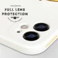 Hontinga for Huawei Nova 3 Back Cover Cute Cartoon Duck Side Design Case Soft Square Edge Liquid Silicone Phone Cases. 