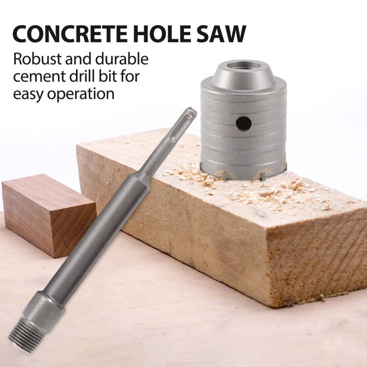 Concrete%20Hole%20Saw%20Kits%20SDS%20Plus%20Shank%20Wall%20Hole%20Cutter%20Cement%20Drill%20Bit%20Sets(30,%2040,%2060mm),%20with%20220mm%20Connecting%20Rod%20-%20Image%203