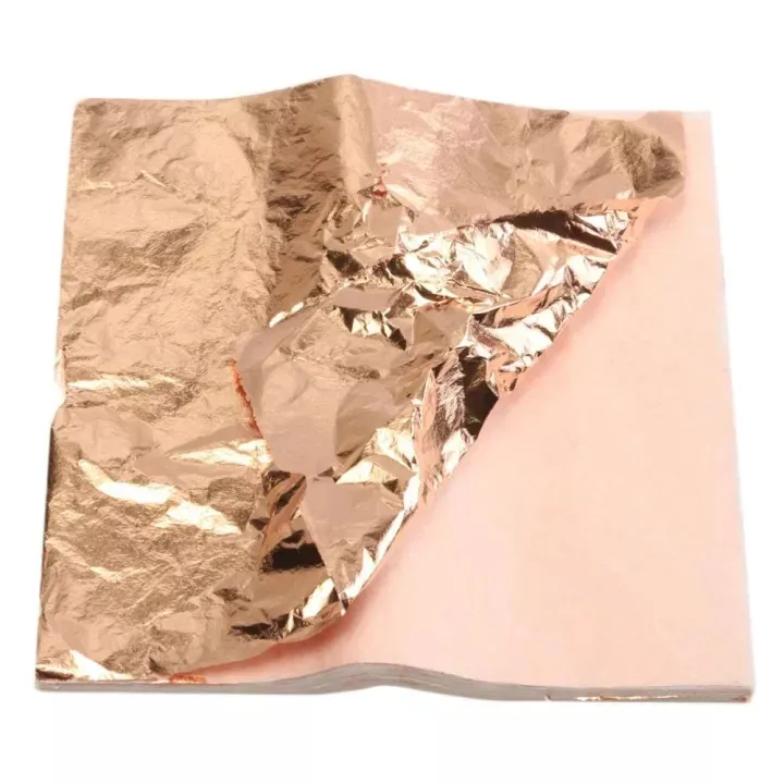 RHS%20Online%20300%20Sheets%2014x14cm%20Imitation%20Gold+Silver+Copper%20Leaf%20Gilding%20Art%20Craft%20DIY%20-%20Image%203