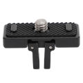 Camera Quick Adapter Base 1/4in Threaded Hole Portable Quick Release Mount Adapter Base Magnetic Foldable with Soft Silicone Gasket for Daily Use. 