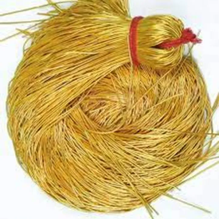 Zardosi/Dabka/French Metallic Wire for Aari work Smooth Finish 1mm Color Yellow Gold (15grams)