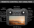 JS39P Drone with Display Remote & Brushless Motor Dual Camera Drone. 