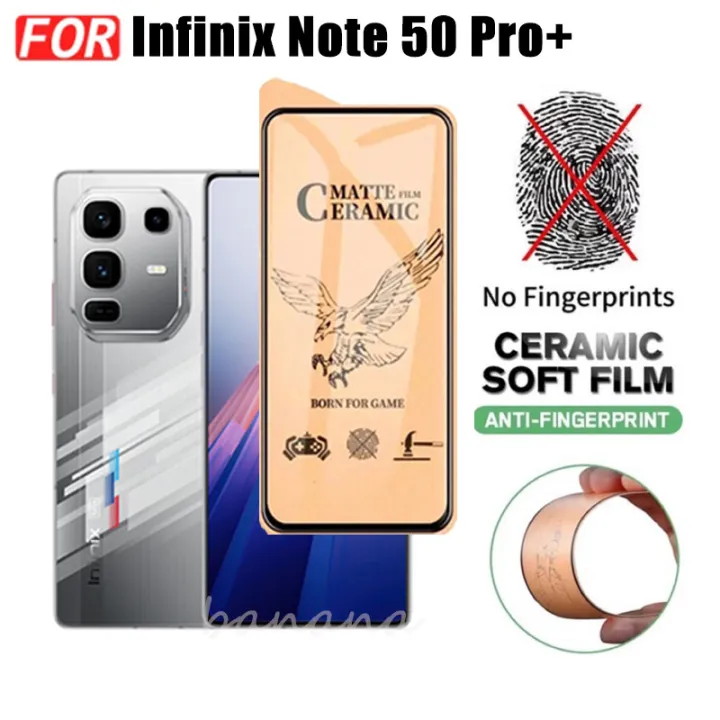 For%20Infinix%20Note%2050%20Pro+%20Ceramic%20Frosted%20Soft%20Film%20Infinix%20Note%2050Pro%20Note%2050X%20Note%2040%20Note%2030%20Screen%20Protector%203%20in%201%20Camera%20Lens%20Protector%20-%20Image%202