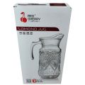 Red Cherry XMK01-10 Glass Jug with Lid Customized easy to use Transparent. 