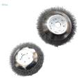 Wire Grass Trimmer Head Convenient Weeding Wheel for Garden Weeding Driveway 6inch. 