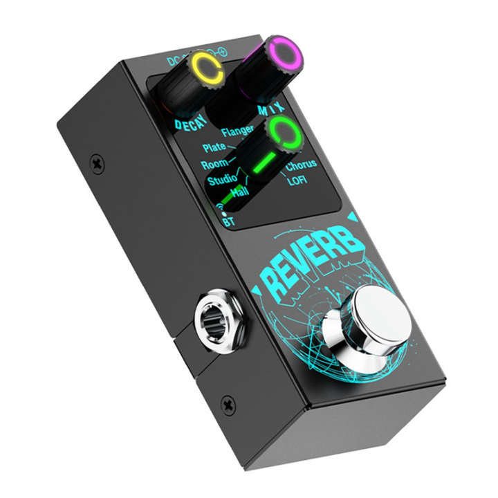New Bluetooth 5.4 Effector Guitar Reverb Effector Single-Block Reverb ...