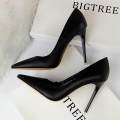 【BestGO】NEW Fashion 4.13 inches High Heels Shoes for Women White Pumps Ladies Stiletto High Heeled Sandals Woman Casual Party Shoes Big Size 34-43. 