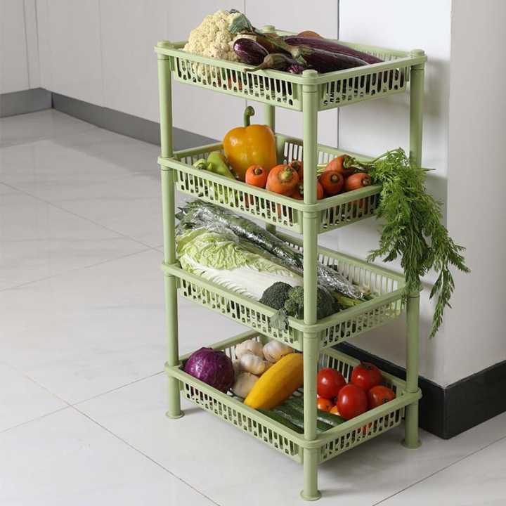 Vegetable Rack Size: (LxWxH) 400x280x680 mm Phoenix Plastic