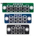 3/4/5 Bit Independent Button Module Mcu External Button Module Switch Button Board Bluetooth Power Amplifier Button Board. 