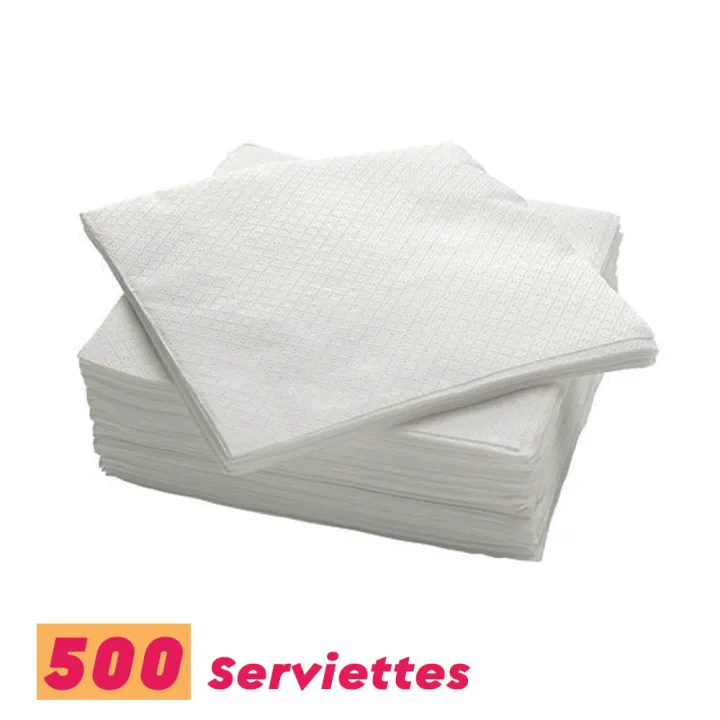 500Pcs Tissue Serviette Packs