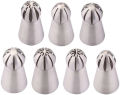 7Pcs Nozzle Set with an Icing Bag. 