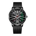 New Swiss Watch Men's Racing Wheel Watch Retro Hollow Handsome Automatic Movement Watch. 
