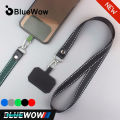 【ZOSR】BlueWow Universal Phone Lanyard Card Fixed  Shell Colorful Neck Cord Anti-lost Lanyard Strap Phone Safety Tether Adjustable SJP-GS. 