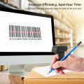Barcode Scanner 1D/2D/QR Barcode Portable Finger Handheld Wearable Ring Code Reader Support for Windows PC Computers Supermarket Library Express Company Warehouse. 