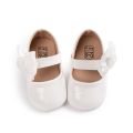 KIDSUN Baby Cute Bow Princess Shoes Solid Colour Soft Bottom First Toddler Shoes 0-18 Months Newborn Baby Shoes Girl. 