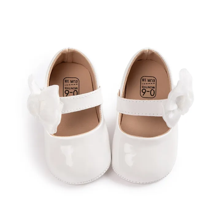 KIDSUN%20Baby%20Cute%20Bow%20Princess%20Shoes%20Solid%20Colour%20Soft%20Bottom%20First%20Toddler%20Shoes%200-18%20Months%20Newborn%20Baby%20Shoes%20Girl%20-%20Image%202
