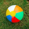 23cm Baby Kids Inflatable Beach Ball Children Rubber Pool Play Balls  Soft Swimming Splash Play Games. 
