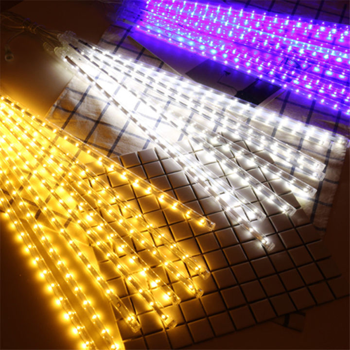 White%20Rain%20Drop%20Lights,%20Loveboat%208%20Tubes%2030%20Centimeter%20144LEDs%20Meteor%20Shower%20Falling%20LED%20Tree%20Cascading%20String%20Lights%20for%20Outdoor%20Wedding%20Party%20Holiday%20Garden%20Decoration%20-%20Image%209