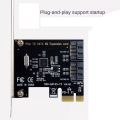 PCIE to SATA Card PCI-E Adapter Converter PCI Express to SATA3.0 Converter 2-Port SATA III 6G Expansion Controller Card Adapter. 