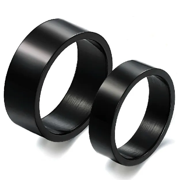 King%20Will%20Tungsten%20Wedding%20Ring%20-%20Matte%20Black/Silver,%206-10mm%20Sizes%20-%20Image%203