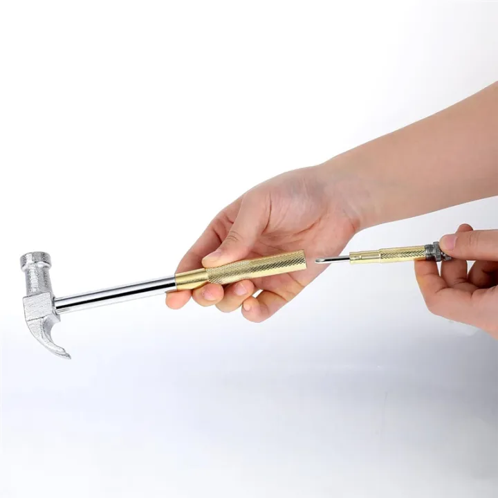 Mini%20Hammer%206%20in%201%20Small%20Hammer%20Brass%20Hammer%20Screwdriver%20with%20Screwdriver%20Hammers%20Hand%20Tools%20Hammer%20for%20Picture%20Hanging%20-%20Image%204