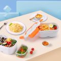 Electric Heating Lunch Box Food Heater Portable Lunch Containers Warming Bento for Home&Office Use 220V Hot Lunch Box. 