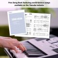 Yamaha PSRE383 Keyboard with Padded Case, Double X Stand, Power Adapter, Book Rest 61-Key Touch Sensitive Portable Keyboard with Power Adapter PSR E 373 Electric piano keyboard organ Musical Instrument Kandy Musical Hub Keyboard with Accessories. 