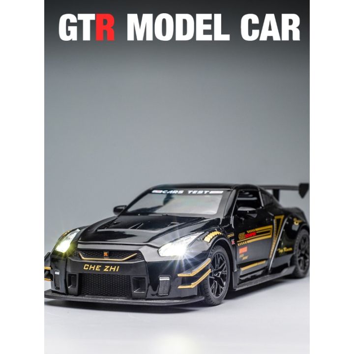 Vorix Nissan GTR Sports Alloy Model Simulation Pull Back With Sound And ...