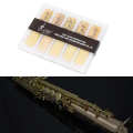 10pcs/Box Soprano Sax Saxophone Reeds 2.5 Strength Reed for Beginners Durable. 