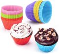 Silicone Cup cake Mold Reusable – 24 pcs. 