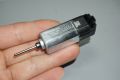MABUCHI SZ-286XB-1880 Compensating Carbon Brush Motor 5V-12V 18mm Square 6-Pole Rotor 20mm Long Shaft. 